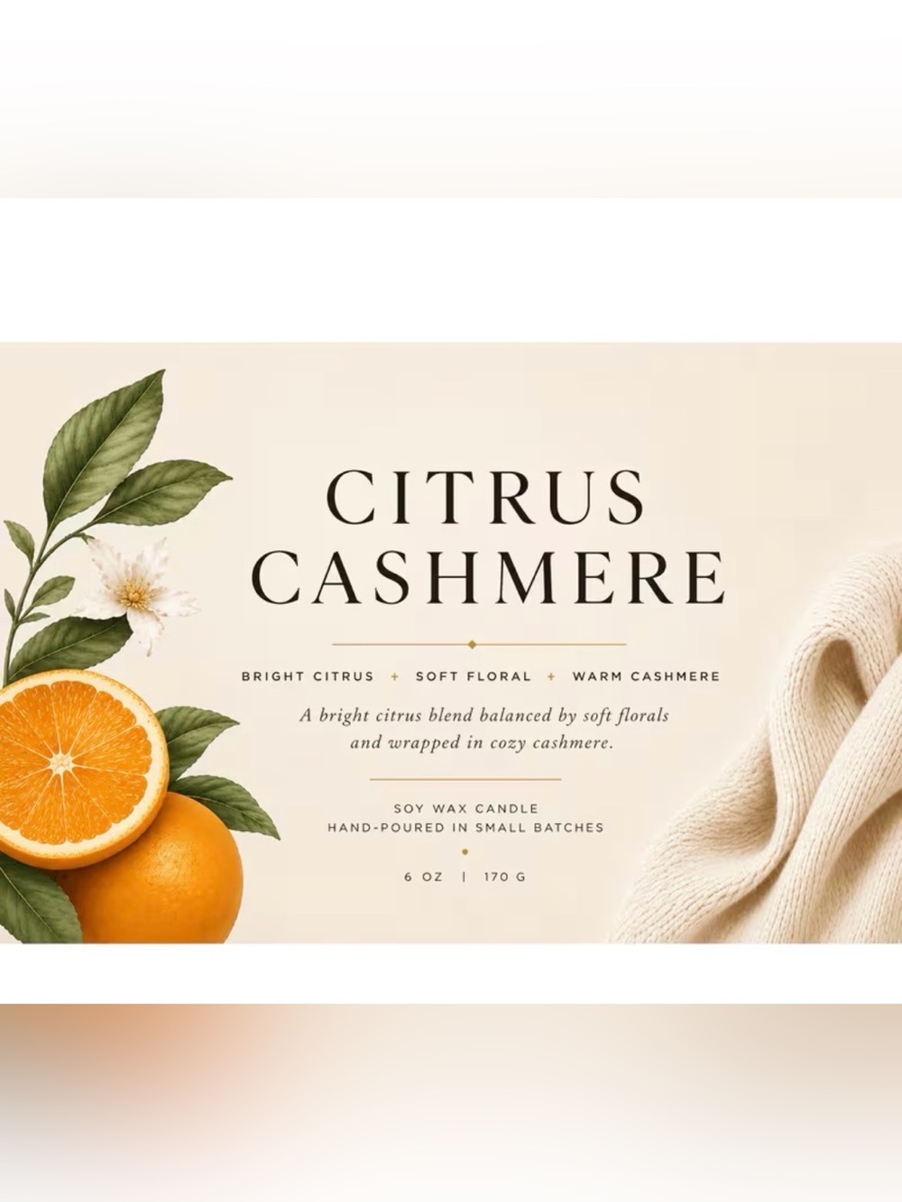 🍊Citrus Cashmere🍊🕯️ - Picture 2 of 2